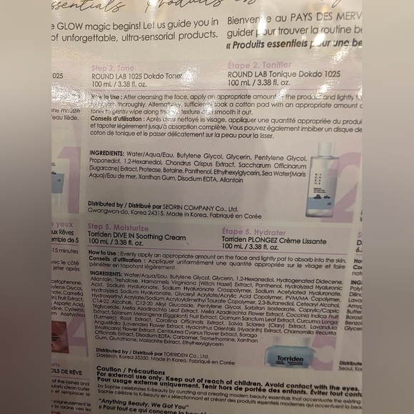 K-Beauty Wonderland Sophie Red Makeup Bag Round Lab Torriden Eyelash Curler NWT - Picture 7 of 9